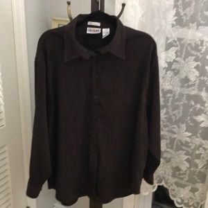 Bill Blass shirt jacket. Roomy XL